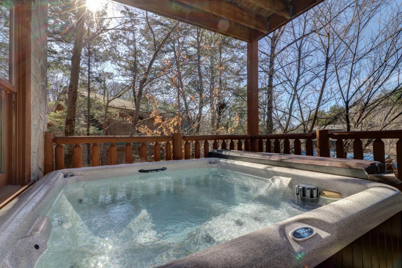 비둘기 포지 Peaceful Setting Cabin 빌라 외부 사진