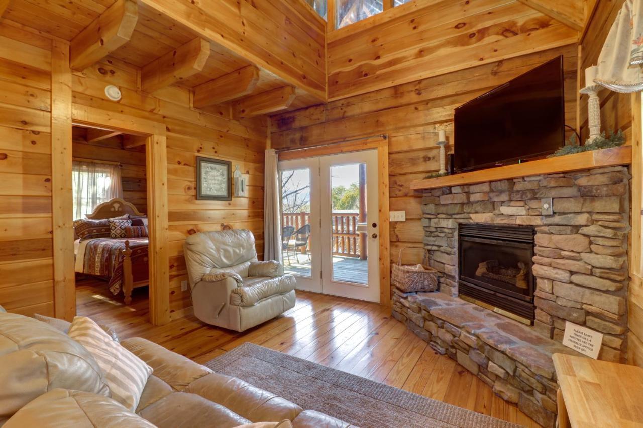 비둘기 포지 Peaceful Setting Cabin 빌라 외부 사진