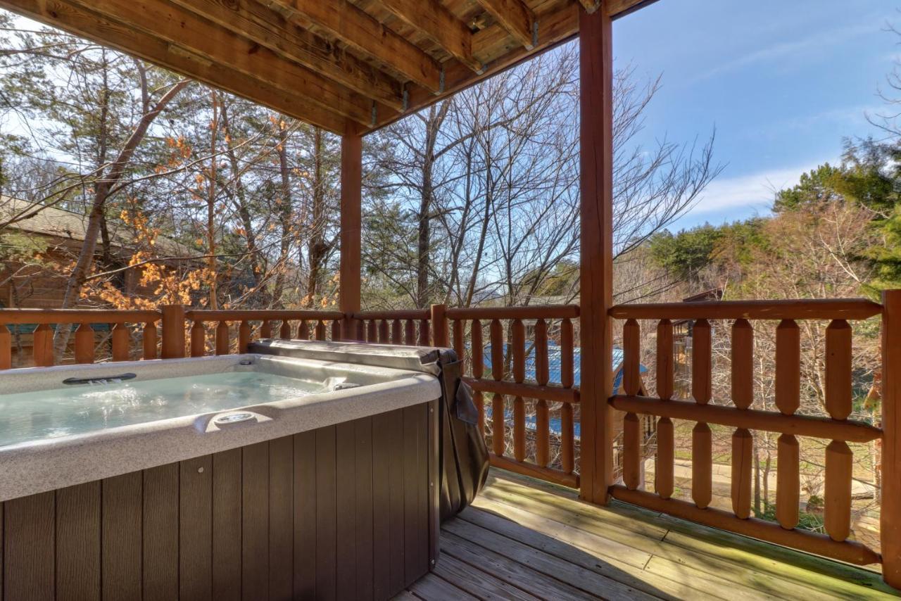 비둘기 포지 Peaceful Setting Cabin 빌라 외부 사진