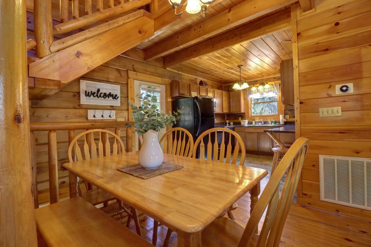 비둘기 포지 Peaceful Setting Cabin 빌라 외부 사진